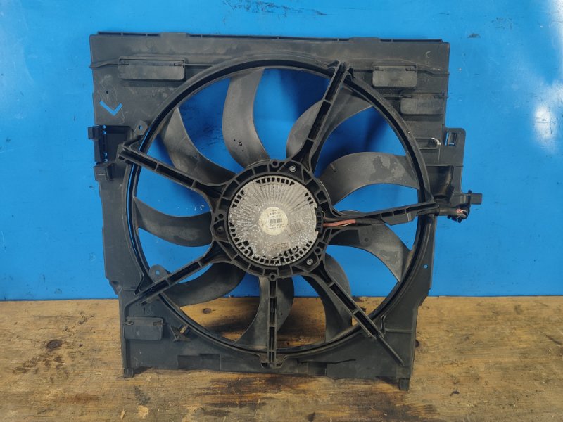 Main radiator fan diffuser BMW X5 (E70) 07-13