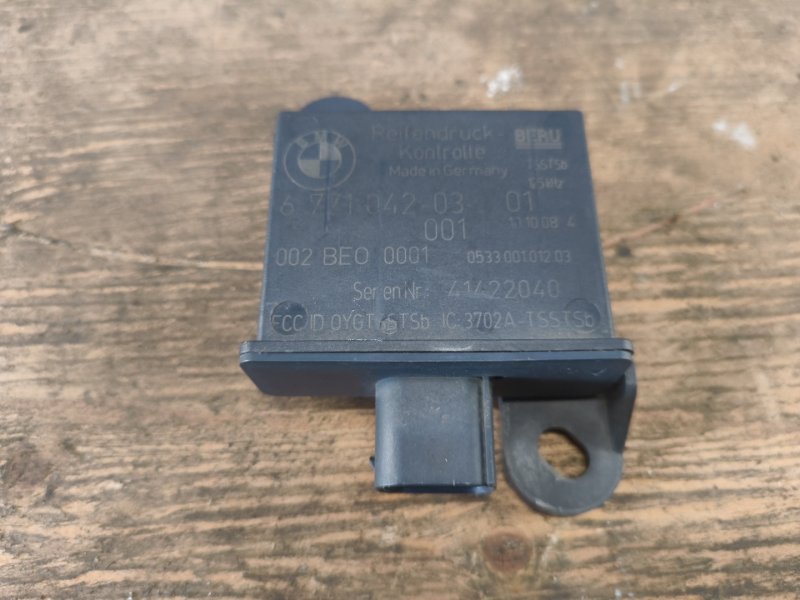 Tire pressure control unit MINI COOPER S CLUBMAN R55 05-14 2008 Left