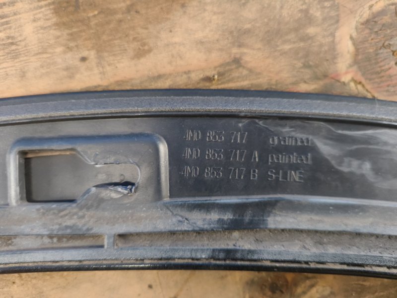 Fender flare (arch extension) AUDI Q7 15-19 2018 Front Left