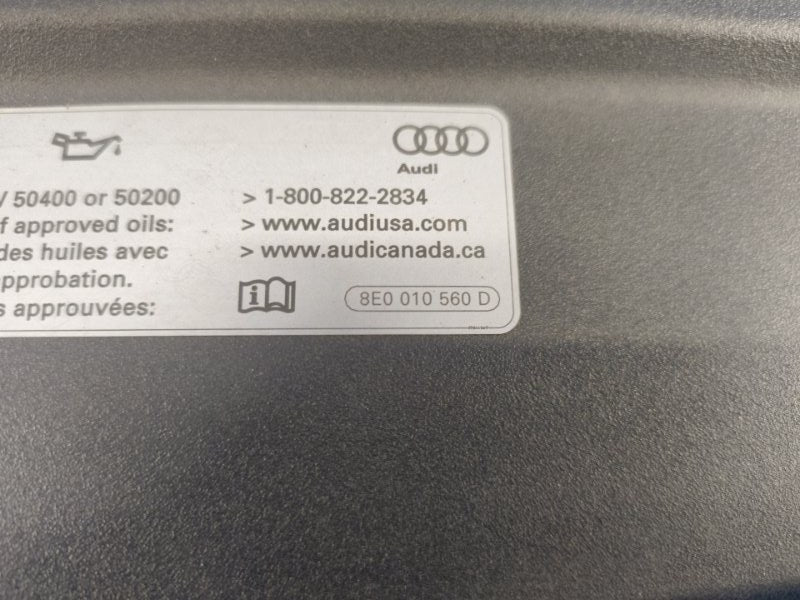 Hood lock trim AUDI Q7 15-19 2018