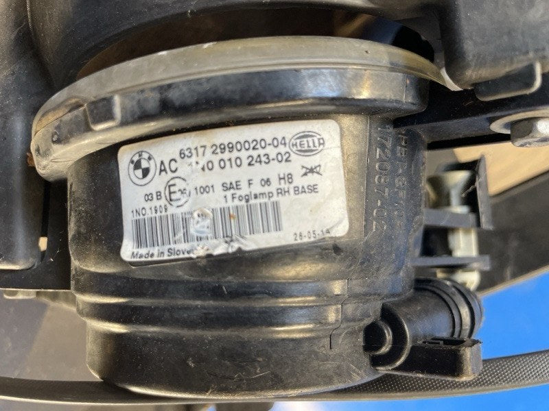 Fog light BMW X1 E84 09- 2015 Right