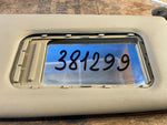 Sun visor BMW 3 SERIES (E90-E93) 2005–2014 2009 Right