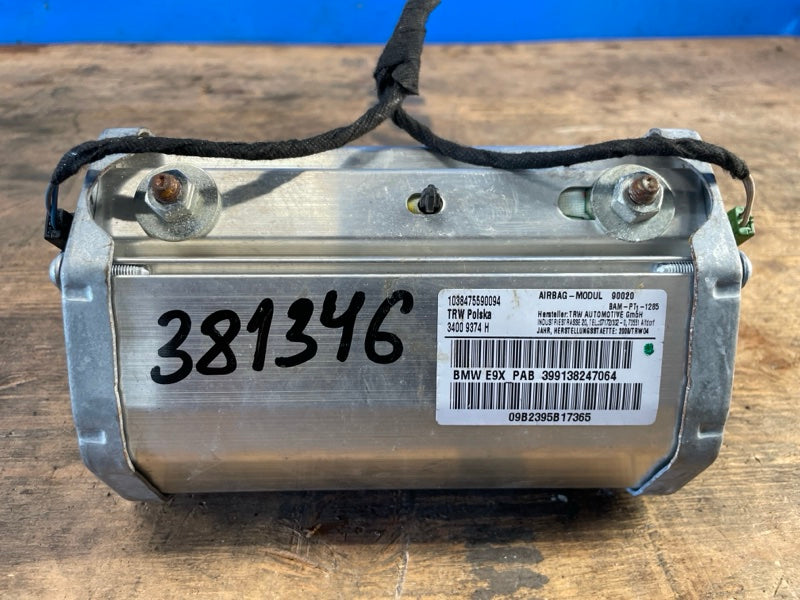 Passenger airbag BMW 3 SERIES (E90-E93) 2005–2014 2010