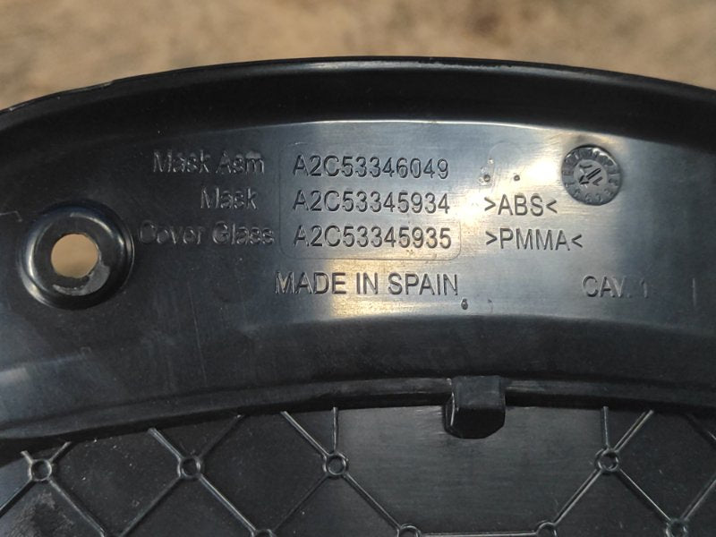 Dashboard BMW 3 SERIES (F30) 2012–21 2017