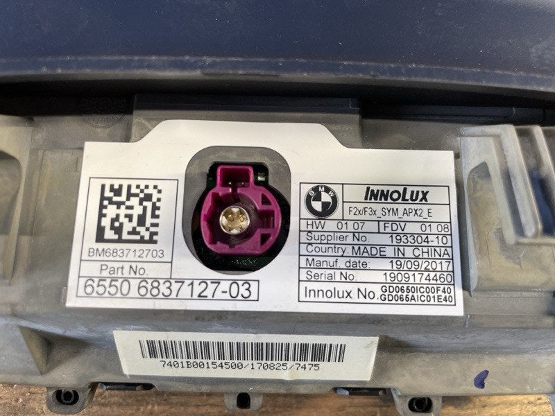 Monitor BMW 3 SERIES (F30) 2012–21 2017