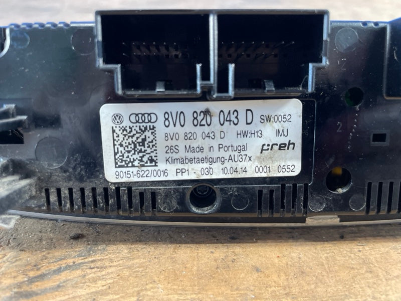 Stove control unit AUDI A3 (8V) 12–17 2014