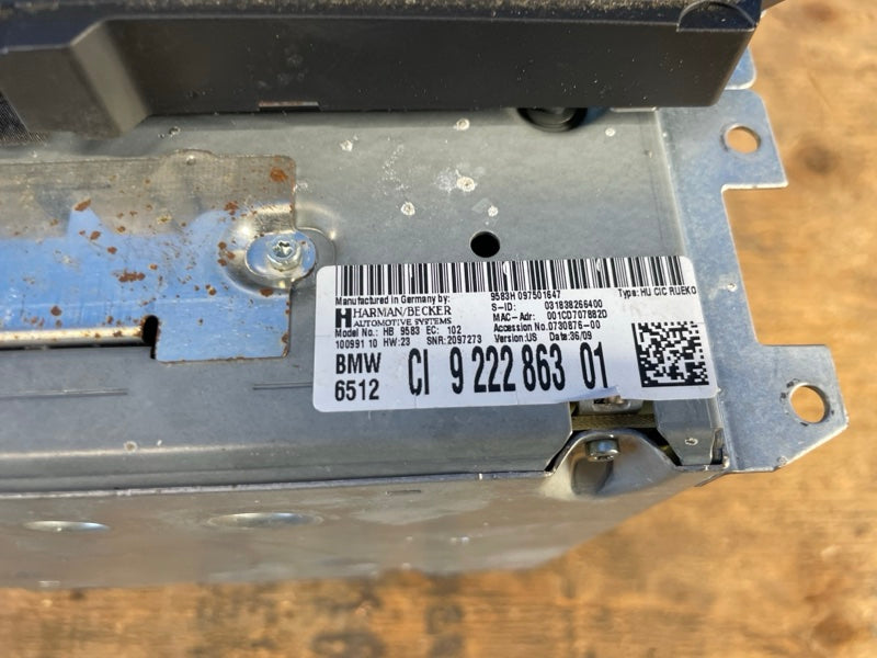 Radio tape recorder BMW 3 SERIES (E90-E93) 2005–2014 2010