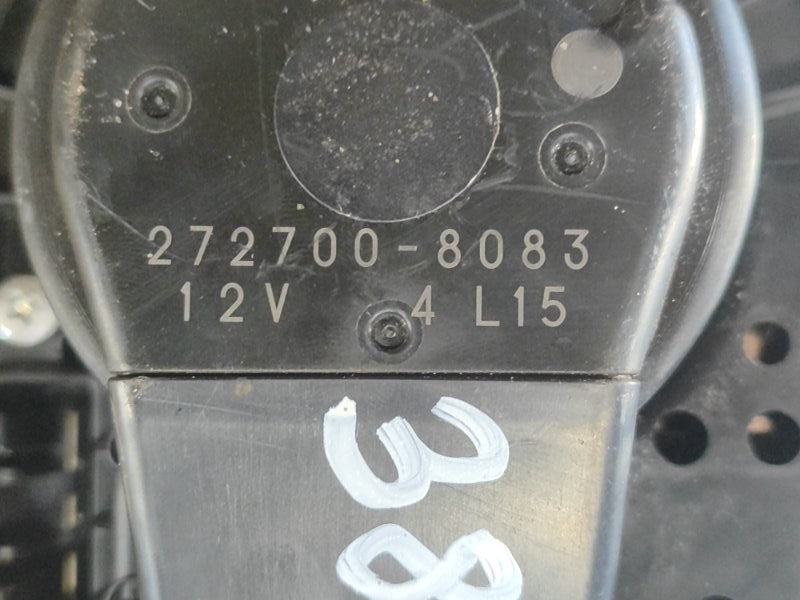 Stove motor TOYOTA PRIUS - 30 09-17 2012