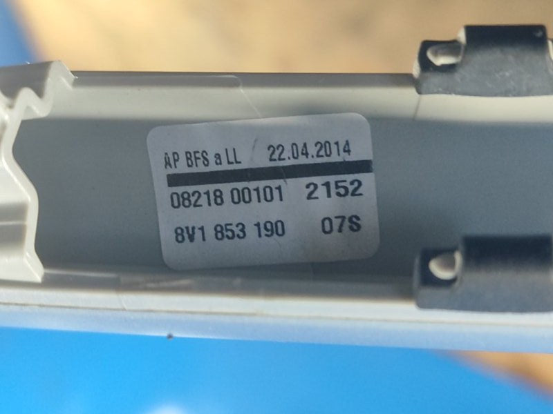 Emergency alarm button AUDI A3 (8V) 12–17 2014