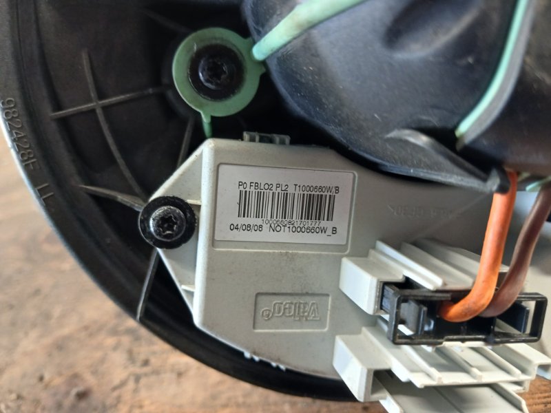 Stove motor BMW 3 SERIES (E90-E93) 2005–2014 2009