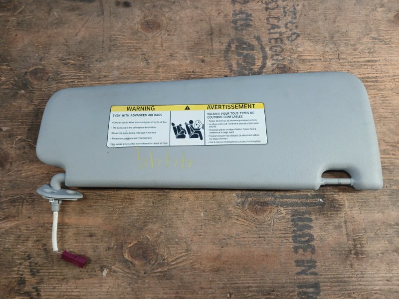 Sun visor BMW X1 E84 09- 2015 Left