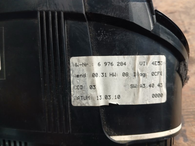 Dashboard BMW X5 (E70) 07-13 2011