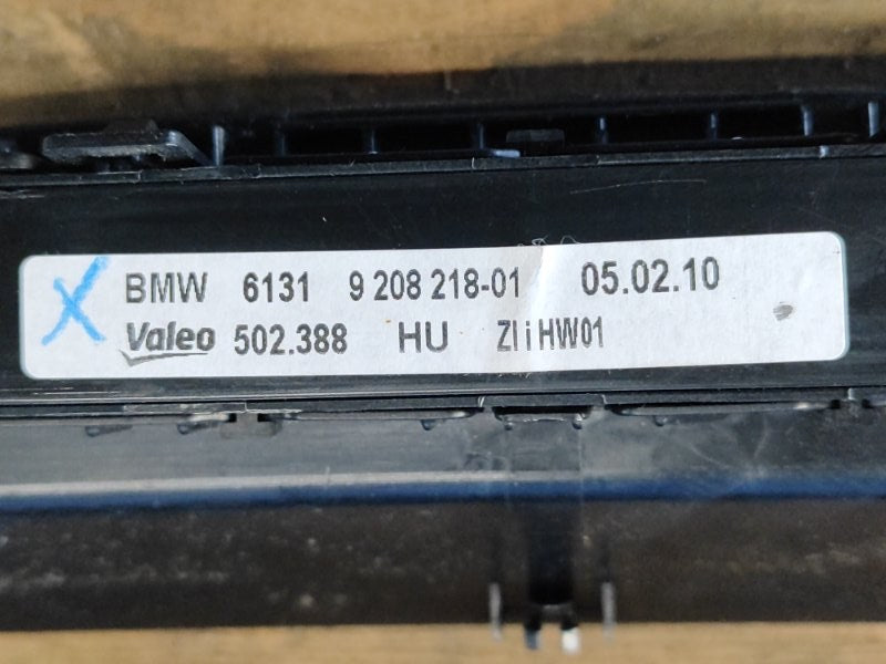 Stove control unit BMW X5 (E70) 07-13 2011