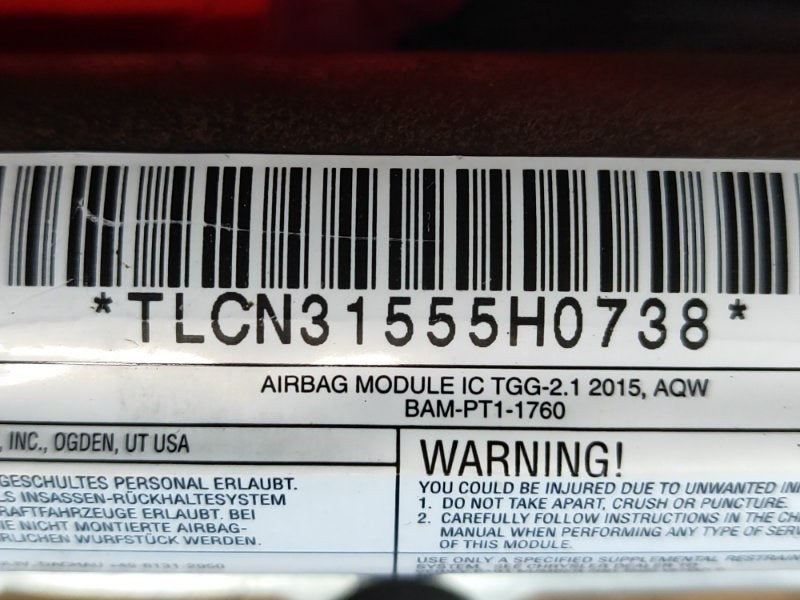 Airbag (curtain) DODGE JOURNEY 08-20 2015 Right