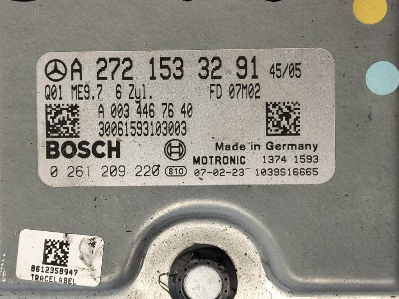 Engine control unit MERCEDES E-CLASS W211 02-09