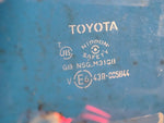 Door glass TOYOTA PRIUS PLUS 11-14 2013 Rear Left